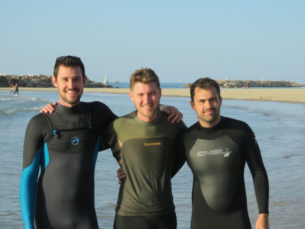 Shai Ohad and Ilai – founders of the ‘House on the Sea’ association.