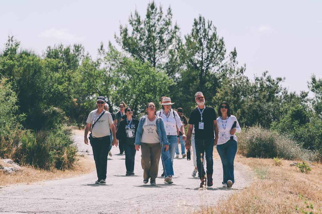 Program participants' activities in Neot Kedumim. Photo: Guy Hamoi