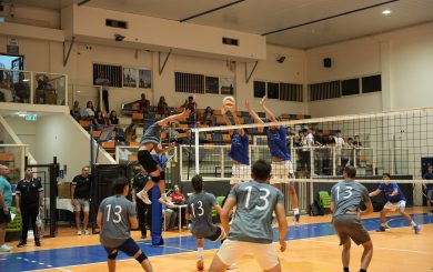 Preparatory tournament for the volleyball premier league in Eilabon.