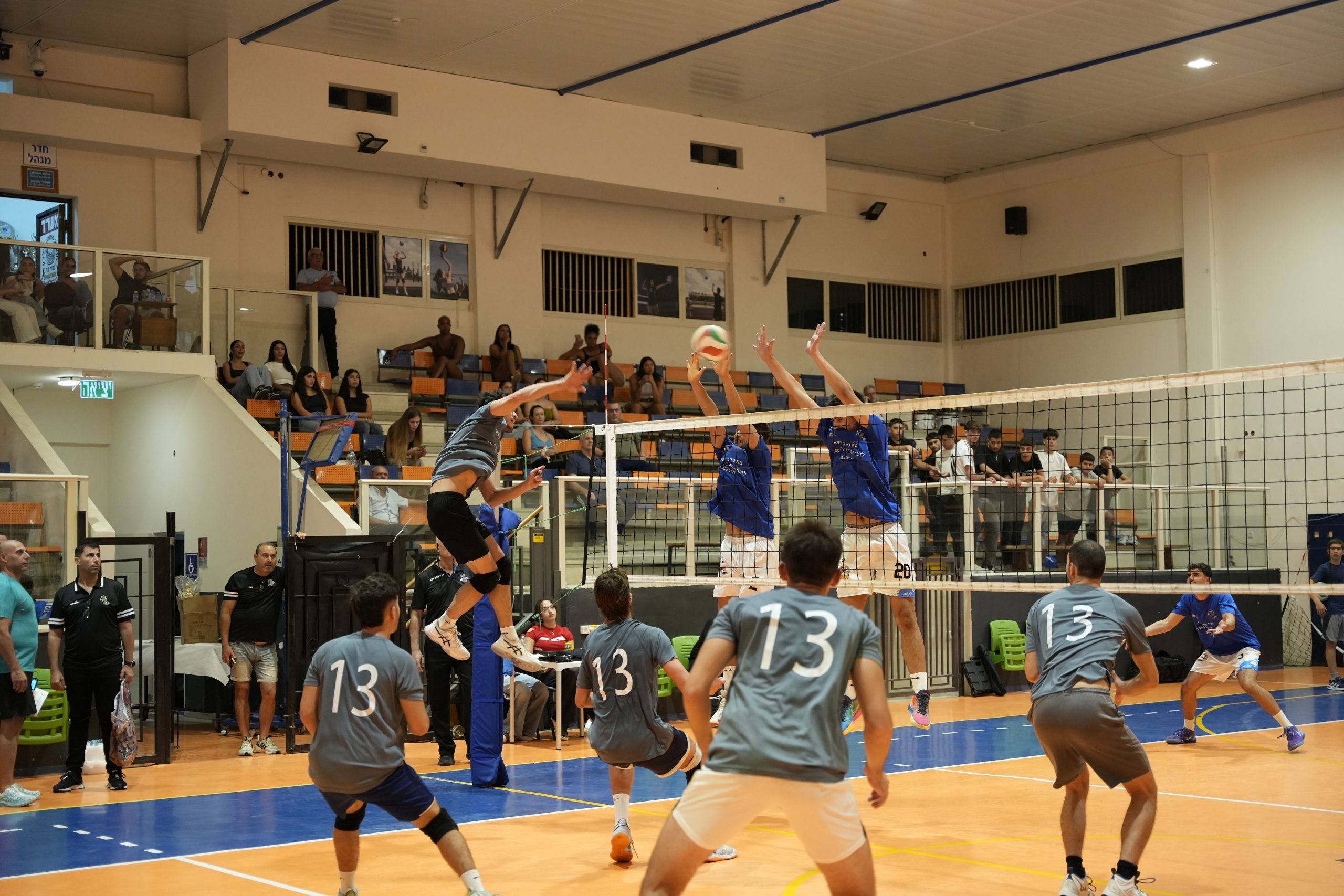 Preparatory tournament for the volleyball premier league in Eilabon.