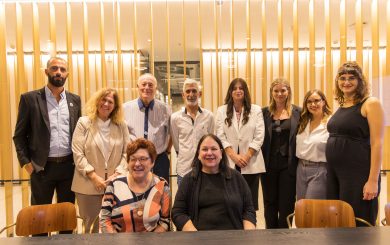 The winners of the Zusman-JDC Prize. Photo: Sasson Tiram.