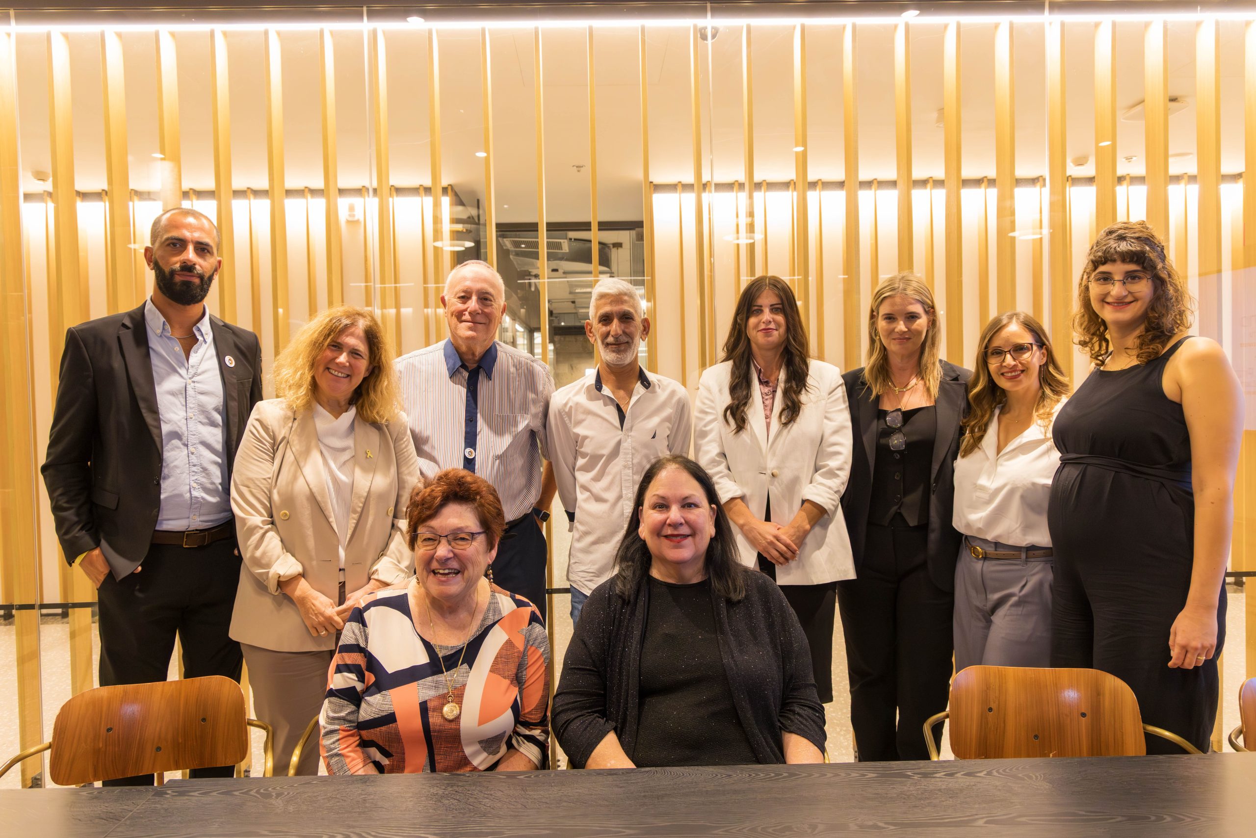 The winners of the Zusman-JDC Prize. Photo: Sasson Tiram.