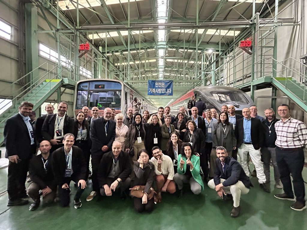 The Forumetro delegation on a study tour in South Korea.