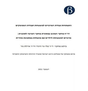 התפתחות עבודת המרכזים למשפחות ועבודת הממשקים