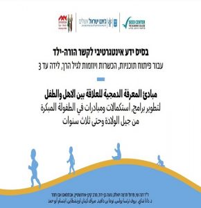 בסיס הידע אינטגרטיבי לקשר הורה-ילד עבור פיתוח תוכניות, הכשרות ויוזמות לגיל הרך- לידה עד 3