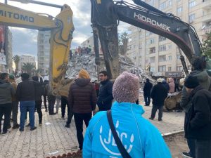 ג'וינט מאמצי סיוע באסון ההומניטרי מרעש האדמה בטורקיה