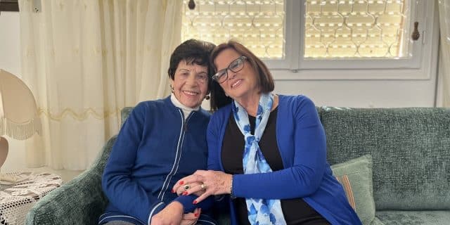 "אור בתוך הבית". רחל פליגמן ומיכל בורדני
